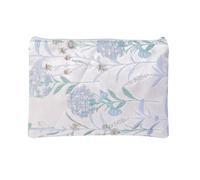 Baesics Neceser de maquillaje para mujer, 20 x 14 cm, plano y pequeño, bolsa de aseo, organizador de bolsos y bolsa de maquillaje con cremallera para maquillaje, estuche para objetos pequeños y