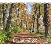 Bäume - Alleen 2026 - Wandkalender 52 x 42,5 cm - Spiralbindung: TREE AVENUES · LES ALLÉES D'ARBRES 2026