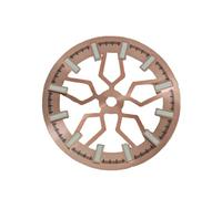 BAFAFA 28.5MM Hollow Out Green Luminous Watch Dial Compatible For NH70 Movement Watch Accessories (Color : 05 Green Luminous)