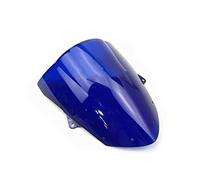 BAFAFA Pantalla Parabrisas Deflector Viento para para Ninja para ZX6R para ZX-6R 636 2009-2019 2018 2017 2016 2015 Deflectores Viento Pantalla Parabrisas Doble Burbuja(2)