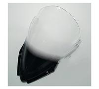 BAFAFA Pantalla Parabrisas Deflector Viento para para ZX10R para ZX 10R 2016 2017 2018 2019 para ZX-10R Motos Parabrisas Doble Burbuja Motos Deflector(2)