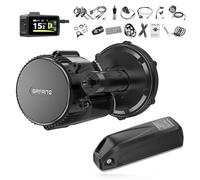 BAFANG 750W 48V BBS02B Motor Central - Kit de conversión de bicicleta eléctrica con DPC080 Pantalla LCD para cajas de pedalier de 68 mm y 73 mm, Mid Conversion Kit 8fun