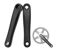 BAFANG Brazo de manivela para Bicicleta eléctrica, aleación de Aluminio, 2 Piezas, manivela Izquierda y Derecha para Bicicleta eléctrica, Motor de accionamiento Medio BBS