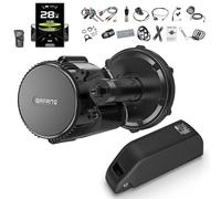 Bafang Ebike BBS02B - Kit de conversión de bicicleta eléctrica de 48 V y 750 W, protocolo CAN con batería de 52 V y 20 Ah, pantalla DPC010 y plato 44T para bicicleta de montaña BB68-73 mm
