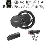 BAFANG Motor Central 48V 750W - Kit de conversión BBS02B con batería (Opcional) y Pantalla LCD para Eje pedalier 68-73/90-100 mm, Kit Bicicleta eléctrica 8fun BBS02 G340, protocolo Can