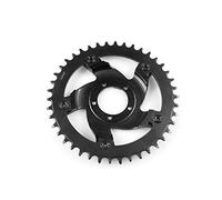 Bafang Plato con protector de plástico BBS 44T/46T/48T/52T Ebike Mid Motor Chainwheel para BBS01/02 BBSHD Mid Drive (BBSHD 44T)