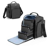 BAFASO Organizador Esmaltes de Uñas para 72 Botellas con 3 Bolsas, Negro | Estuche Grande para Esmalte de Uñas, Neceser Esmaltes de Uñas, Extraíbles, 15ml - 0.5 FL.oz, Solo Bolsa
