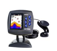 BAFEIYA Buscador de Peces con Cable y Pantalla a Color, Detector de Profundidad de Agua de Doble frecuencia, Monitor y ecosonda