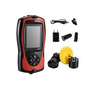 BAFEIYA Buscador de Peces portátil de 100 m/300 pies de Profundidad, Alarma de Peces con Cable, Detector de Peces, ecosonda inalámbrica