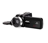 BAFEIYA Cámara de vídeo Vlogging Cámara Grabadora Videocámara 4K 48MP Luz de Relleno incorporada Pantalla táctil Vlogging for grabadora Cámara Digital(16 G SD Card,AF1)