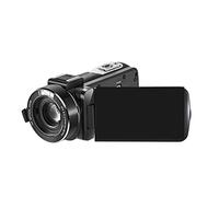 BAFEIYA Cámara de vídeo Vlogging Cámara Grabadora Videocámara Vlog Cámara de Video con micrófono Lente Gran Angular, 1080P Full HD, Zoom óptico 10X(Standard)
