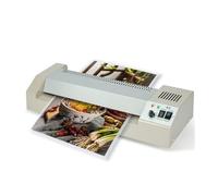 BAFEIYA Máquina laminadora de fotografías LM-320 Máquina laminadora de fotografías con 4 Rollos de película en Bolsa, con de frío y Calor, tamaño A3 y A4