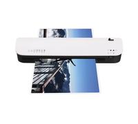 BAFEIYA Máquina laminadora SL399, tamaño A3, de laminación en frío y Caliente de 2 Rodillos con Fundas for Laminado A3/A4/A5/A6, redondeador de Esquinas