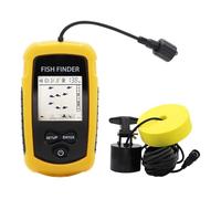BAFEIYA Sonda de Pesca con Cobertura de 45 Grados, ecosonda, transductor de Alarma, Detector Submarino