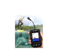 BAFEIYA Sonda de Profundidad y Temperatura portátil for Peces con transductor de Sensor de sonda de Cable.