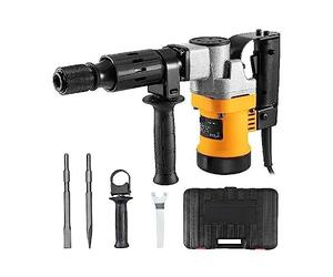 BAFEIYA Taladro de Martillo rotativo de 1050W, perforación máxima de 17mm SDS Plus, Martillo neumático de demolición, perforador de hormigón de Madera eléctrico DIY