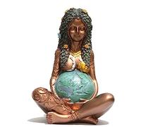 Bafnsiji Escultura de la Diosa de la Madre Tierra de Gaia milenaria, Figura de Arte de la Madre Tierra, Estatua de Gaia milenaria, Figura de Resina de Estatua de Arte, Decoración de Resina,M