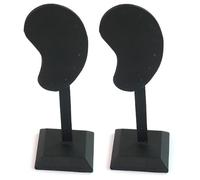 Bafnsiji Exhibidor de Aretes en Forma de Oreja, Soporte para Pendientes de Piercing en Forma de Oreja, Organizador de Aretes, Soporte para Joyas de Orejas de Franela,A