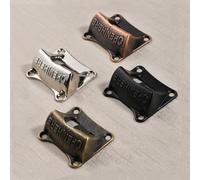 Bafnsiji Juego de 4 Abridores de Botellas Montados en la Pared, Abridor de Tapas de Cerveza de Aleación de Zinc Cuadrado, Metal Duradero a Prueba de Óxido para Cocina, Bar, Garaje