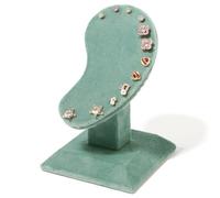 Bafnsiji Soporte para Pendientes, Exhibidor de Pendientes para Venta, Soporte en Forma de Oreja para Pendientes con Stud, Organizadores de Pendientes de Terciopelo para Joyería, para Tienda Boutique