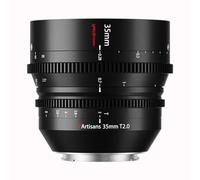 BAFONGCINE 7artisans - Lente de cine T2.0 de 35 mm, gran apertura, lente cinematográfica de marco completo para cámaras Sony E Mount Mirrorless A6500 A6600 FX3 A7S3 A7M3 A7R3 A7M4 FS/A/NEX/A6/A7