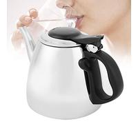 BAFOVY 1.2L Tetera de Acero Inoxidable, té de Hirviendo Rápido con Amplia Capacidad, Fácil Vertido y No Deslizante, Bebida de Cocina de la Estufa de Inducción