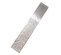 BAFOVY 160 X 30 X 3 Mm Billet de Acero de Damasco Acero Estampado en Blanco HRC58 ±1 Vacío Criogénico Tratado Térmicamente Enfriado Alisado para Cuchillos Fabricantes de Bricolaje Forja y (patrón de