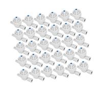 BAFOVY 30 Piezas Dispositivo Antigoteo Accesorios de Riego por Goteo de Plástico 4,3 X 3,2 Cm Herramienta Antigoteo Desmontable para Enfriamiento de Invernaderos Atomización Jardín Huerto