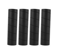 BAFOVY 4 Uds. Cubiertas de Goma EPDM para Patas de Muebles, Resistentes Al Agua, a Prueba de Sonido, Protectores de Marco de Cama de 6 Pulgadas para Sillas y Mesas