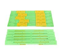 BAFOVY 5 Piezas de Ventilación de Puertas de Colmena de Plástico de 45 Cm, Prevenir Escapes, Diseño Resistente, Proteger Sus Colmenas, Portabilidad Liviana, Control de Abejas Fácil, Mantener Abejas