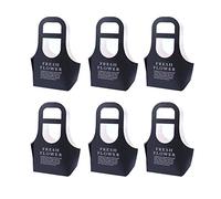 BAFOVY 6 PCS Bolsas de Papel de Flores Plegables, Diseño Simple y Elegante, Arreglo de Flores Kraft Pelato Plegable Caja de Empaquetado de Flores Portátiles - Rosa Grande (tamaño único: (3)