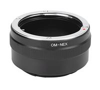 BAFOVY Adaptador Convertidor FOTGA OM-NEX, Anillo de Montaje de Aleación de Aluminio para Lentes OM a Cámara E, Enfoque Manual, Compatible con la Serie NEX
