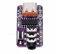 BAFOVY Adaptador de Práctica de Código Morse CW Key Trainer Conector USB Tipo C de 3,5 Mm para Computadora y Teléfono Admite Modos Duales Llave Automática Manual No Se Necesita