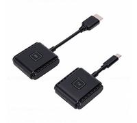 BAFOVY Adaptador Inalámbrico de Espejo de Pantalla, Kit de Transmisor y Receptor HD Inalámbrico Kit Extensor HD 1080P 60 Hz Tipo C a de Doble Banda 5G 2.4G hasta 50 M con Tra