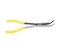 BAFOVY Alicates de Nariz Curvos, 3pcs 270 Mm Más de Alicates Largos con 45/90 Grados Harning para Herramientas de Reparación de Artesanías, Mandíbulas Profesionales, Diseño Ergonómico, Múltiples