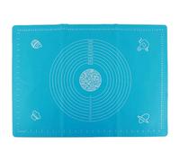 BAFOVY Almohadilla para Masa, Alfombrilla de Silicona para Amasar Alfombrilla para Rodar Antiadherente con Escalas de Medición para Hornear Pastelería Pan Pizza 27.6x19.7 Pulgadas (50 * 70cm)