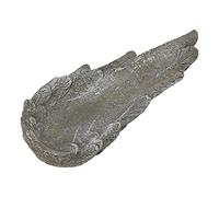 BAFOVY Angel Wings Lápida para Mascotas Marcador de Piedra Conmemorativa para Mascotas de Resina 25 X 9,5 X 4 Cm Grabado a Prueba de Agua para Gatos y Perros Memorial para Jardín y Jardín (#2)
