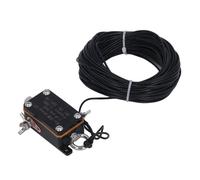 BAFOVY Antena de Media Onda con Alimentación Final Antena EFHW Mini con Alimentación de Extremo de Onda Corta de 3-30 MHz con Balun 1:49 para Comunicación de Radiodifusión