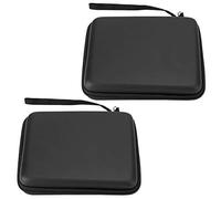 BAFOVY Bolsa de Almacenamiento, Estuche Rígido de EVA, Bolsa Protectora Portátil para Consola de Juegos 2DS, a Prueba de Golpes y Polvo con Compartimentos (BLACK)