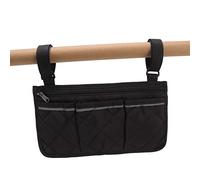 BAFOVY Bolsa Lateral para Silla de Ruedas Bolsa Impermeable de Poliéster para Silla de Ruedas Organizador de Almacenamiento con Múltiples Bolsillos para Usuarios de Andadores y Scooters en Sillas de