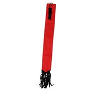 BAFOVY Bolsa para de Caballo, Protector de de Tela No Tejida con Diseño de Flecos, Fácil de Usar para Aseo y Espectáculo, 70 X 7,5 Cm (Rojo)