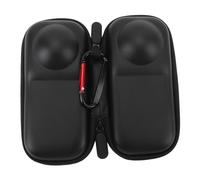 BAFOVY Bolsa Protectora para Cámara de Acción X4, a Prueba de Golpes, Diseño Compacto y Ligero con Forro de Felpa, Dobles Cremalleras y de Colgar, para Almacenamiento en Viajes. (PU)