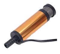 BAFOVY Bomba de Aceite Eléctrica, Bomba de Transferencia de Aceite de Acero Inoxidable de Alta Velocidad con Filtro, Mini Portátil DC 12 V para Uso de y Agua