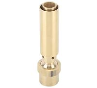 BAFOVY Boquilla de Fuente Columna de Latón Cabezales de Boquilla de Fuente Rosca Interna con Rótula Ajustable de 15 Grados Rociador Ancho para Jardín Estanque Patio Característica de Agua (G1 en)