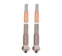 BAFOVY Boquilla Integrada para Impresora 3D de 2 Piezas, Material de Acero Endurecido, Rápido para Filamentos Avanzados, Compatible con QIDI PLUS 4 y Más (0,8 mm)
