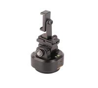 BAFOVY Cabezal de Trípode con Seguimiento Facial Automático, Control Remoto Inalámbrico Inteligente, Estabilizador de Teléfono Giratorio Panorámico de 360 Grados para Teléfonos Móviles y Cámaras