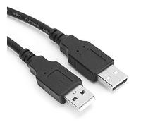 BAFOVY Cable de Extensión USB Adaptador USB de PVC para Automóvil con Dos Puertos 2.0 Cable de Montaje Empotrado para Tablero de 1 M o 2 M para Automóvil, Camión, Barco, Transferencia de Datos y (2M)