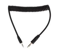 BAFOVY Cable de Resorte de Cámara de 3,5 Mm a CB2, Cable de Conexión de Control Remoto de Obturador de Metal, 1 Metro para la Serie EM