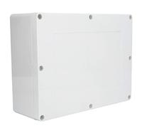 BAFOVY Caja de Conexiones de Energía Caja de Cableado Eléctrico ABS Retardante de Llama Impermeable IP65 de 320 X 240 X 110 Mm para Gabinetes de Control de Distribución de Energía para Interiores y