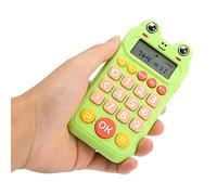 BAFOVY Calculadora Matemática para Niños, Juguete Aritmético Oral con Indicaciones de Voz y Pantalla LCD, Juguete Educativo Portátil para Ejercicios Matemáticos para Aprendizaje y (Green)
